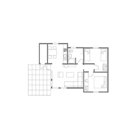 Ferienwohnpark Satteldachhaus Typ 10 Sdr 104